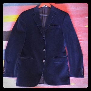 Men’s Hickey Freeman Corduroy Blue Blazer